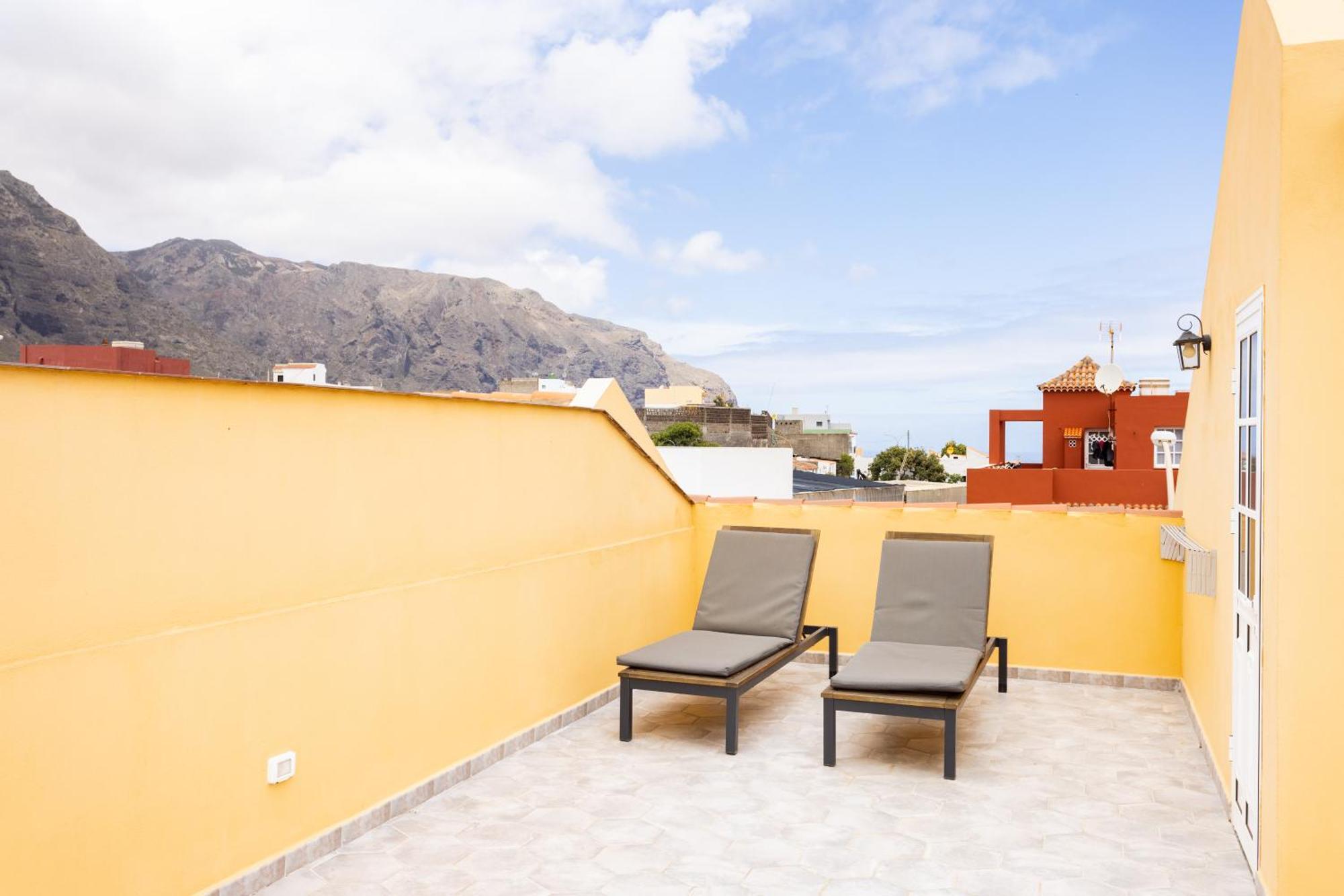 Casa Totalmente Renovada En Zona Muy Tranquila!!! Vistas Al Mar Y Montana Villa Buenavista Del Norte Exterior photo